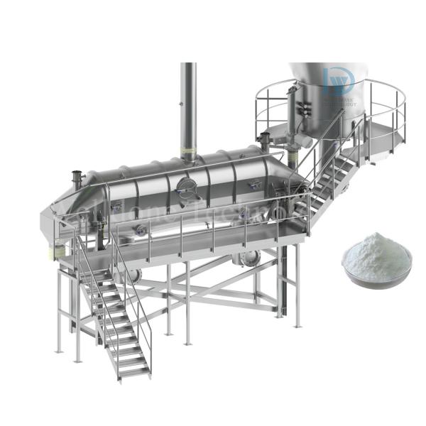 Quality GMP Certificated Continuous Working Vibration Fluid Bed Dryer for Wheat Grain Drying for sale