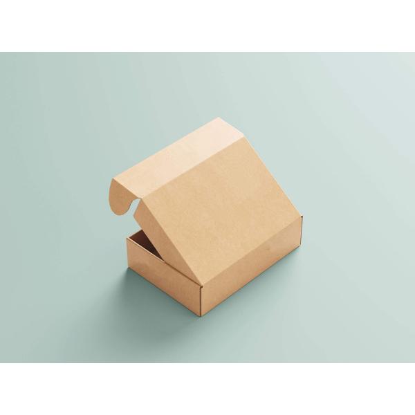 brown kraft corrugated packaging delivery boxes
