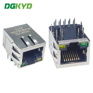 China KRJ-60BPOEGYZENL with PoE power supply RJ45 connector 100M integrated filter network socket network cable interface wholesale