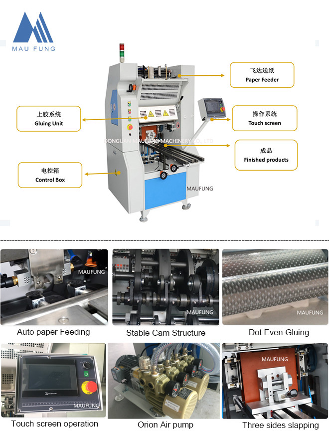 Maufung Lay-Flat Photo Books Binding Machine Photo Album Mounting Making Machine MF-PF400