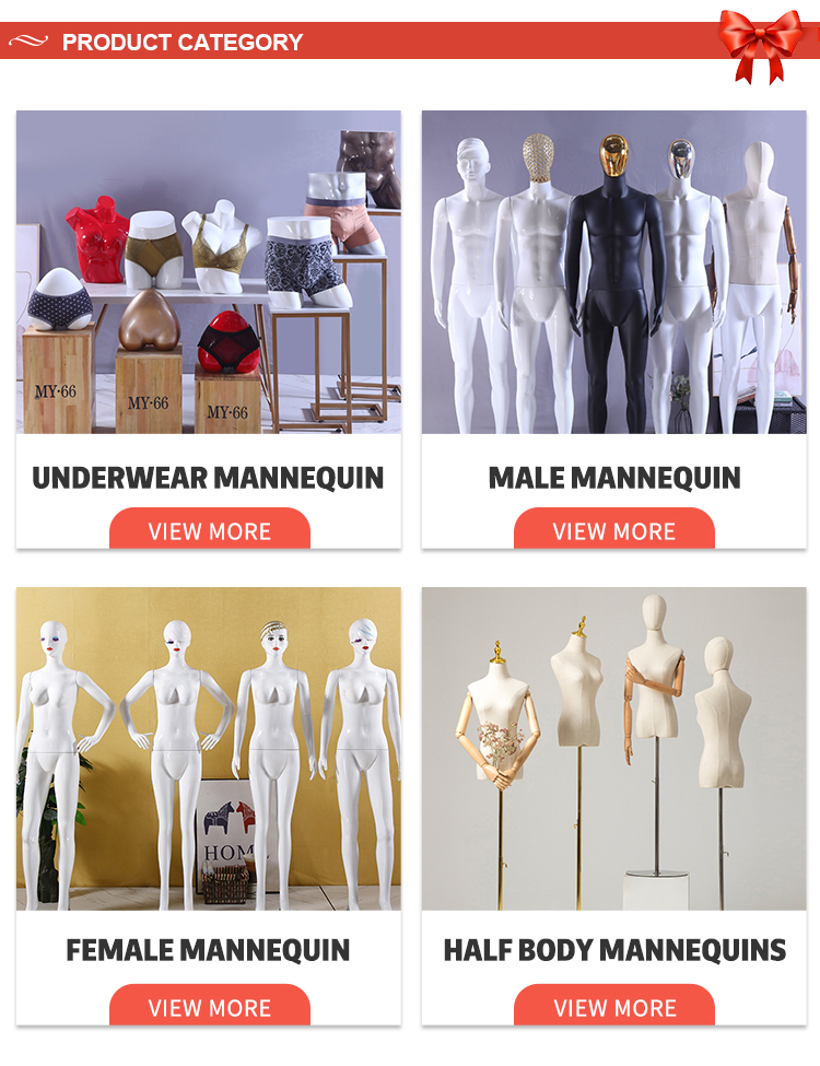 Fashion half body mannequins Abstract Dummy Torso Clothes Display male mannequin for display mannequin adjustable