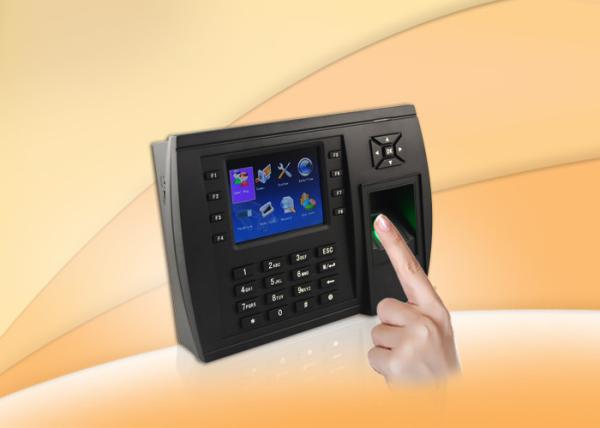 3.5" TFT Fingerprint Time Attendance System Biometric Fingerprint Reader With