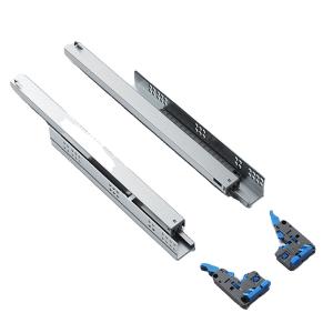 China Screw On Installation Type Telescopic Cabinet Drawer Slide 0.5 Inches Thickness Durable Performance on sale