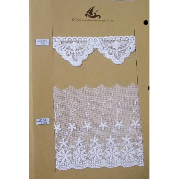 Polyester Guipure Lace Trims With Heart Pattern Multiapplication