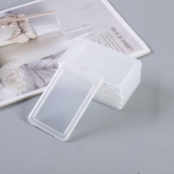 TRANSPARENT CARD HOLDER WORK CARD LANYARD RICE CARD NAME TAG CAMPUS CARD STUDENT BUS SCHOOL CARD HOLDER ACCESS CARD