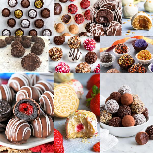 Swedish Chocolate Truffle Making Machine Chokladbollar Automatic Encrusting Machine