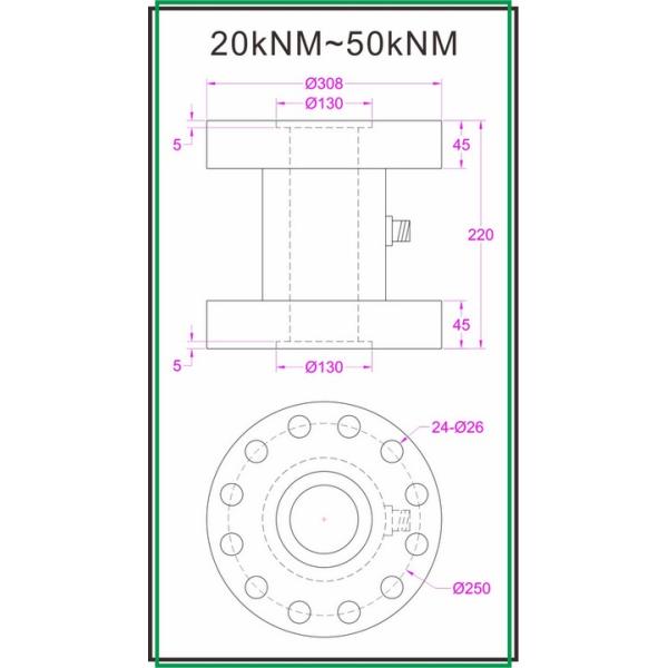 high capacity torque sensor