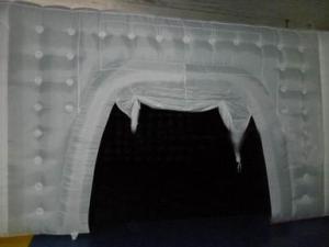 China inflatabele cube movie projection tent wholesale