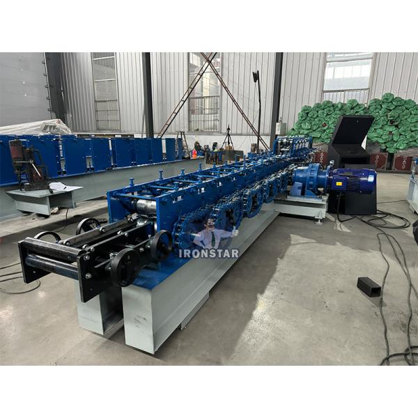 12 GA 41*21 / 41*41 2 sizes in 1 Slotted strut channel roll forming machine for America Solar photovoltaic bracket