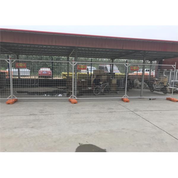 High Strength Galvanized Chain Link Panels Temporary Panel Fence For Commercial