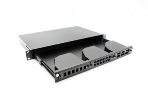 China YINGDA 72 Cores MPO Sliding Drawer Type Fiber Optic Patch Panel For Data Center Cabling 100G 400G wholesale