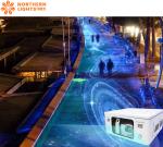 Weatherproof Floor Interactive Projection Public Floor Projection System