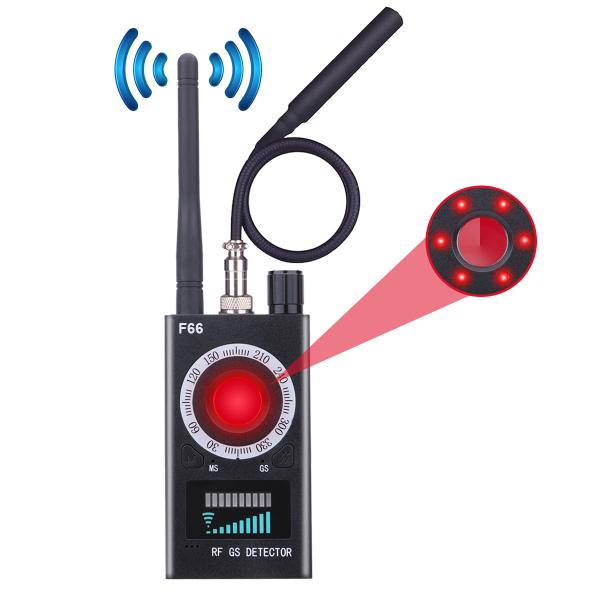Quality Upgraded RF Signal Detector Camera Finder Anti Spy Detector for sale