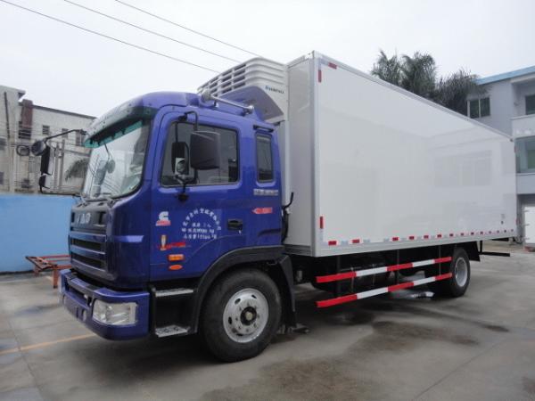 Quality Custom Size FRP Refrigerated Truck Box Diesel Fuel Refrigerated Van Body for sale