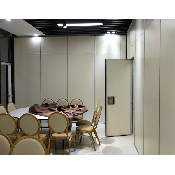 Melmaine Surface Commercial Furniture Folded Office Partitions / Movable Partition Wall