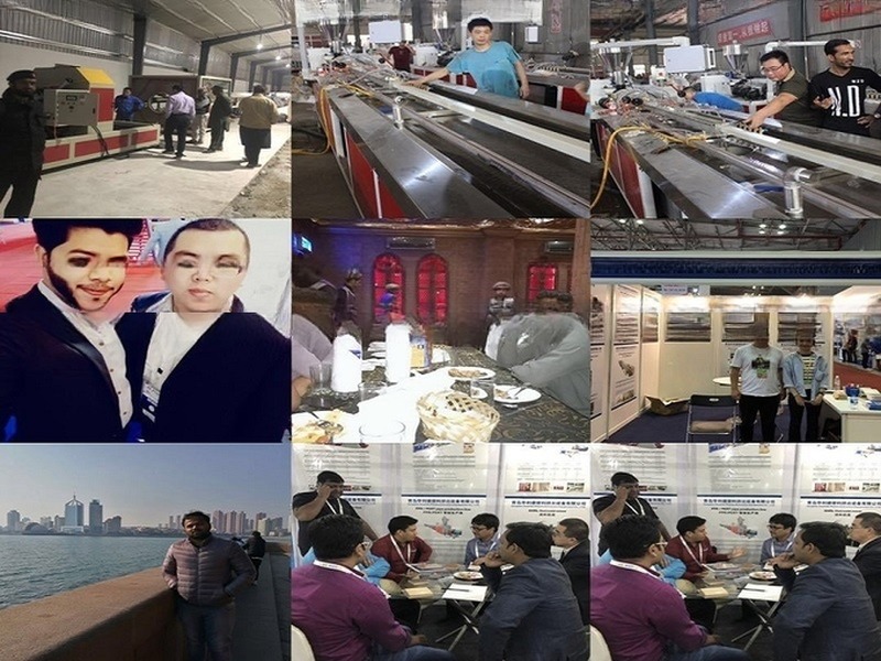 China Experienced PVC Door Panel Making Machine