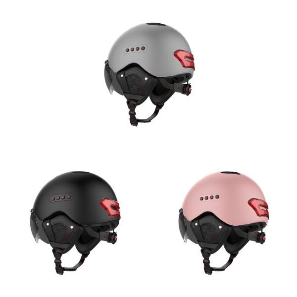 Integrated Molding PC EPS Material Bluetooth Smart Skateboard Helmet