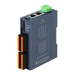 China 2 RJ45 100Mbit/s EtherCAT Standalone PAL I/O System Analog/ Digital DC24V Input wholesale