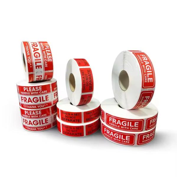 Quality Custom Made Paper Warning Labels With Strong Adhesive for sale