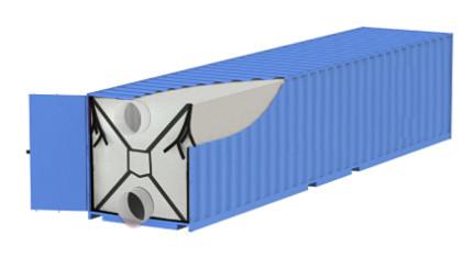 Quality PP Barless Bulk Container Liner 20ft GP Agricultural customized for sale