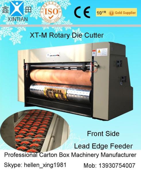 Quality Automatic Rotary Paper Die Cutting Machine For Corrugated With Electronic Digital Control for sale