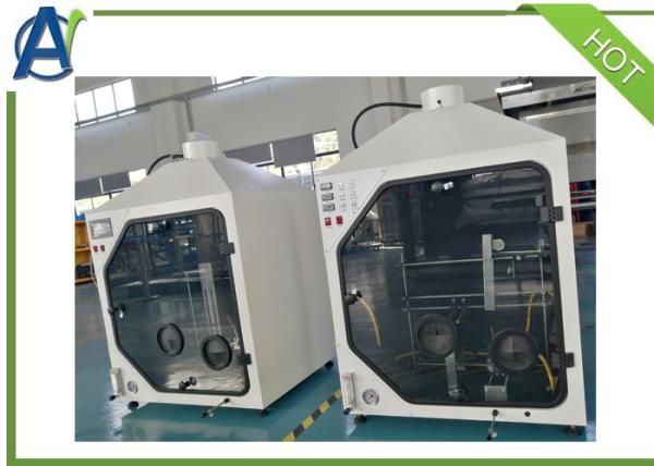 Quality Horizontal and Vertical Flame Test Chamber for Flammability of Plastic Materials for sale