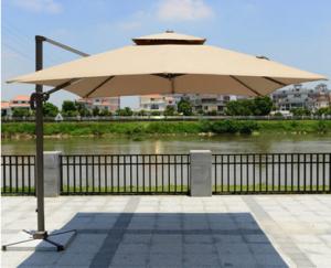China yard umbrellas strong used patio furniture khaki wholesale