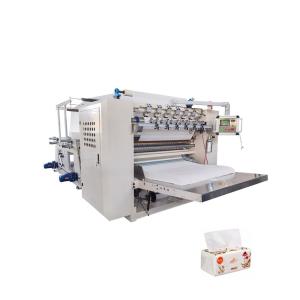 China Embossing Units Pneumatic Facial Tissue Paper Making Machine Automatic Coreless wholesale