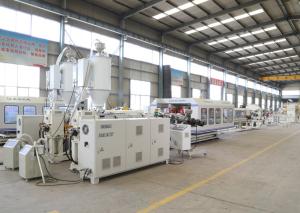 China Single Screw PP Corrugated Pipe Making Machine High Speed Customized Voltage wholesale