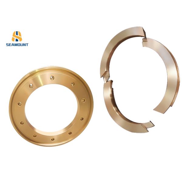 Customized Flat Round Washers Solid Copper Gasket Easy To Process