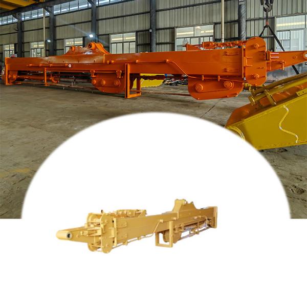 Quality Telescopic Excavator Boom Telescopic Dipper Arm With Clamshell Bucket for sale