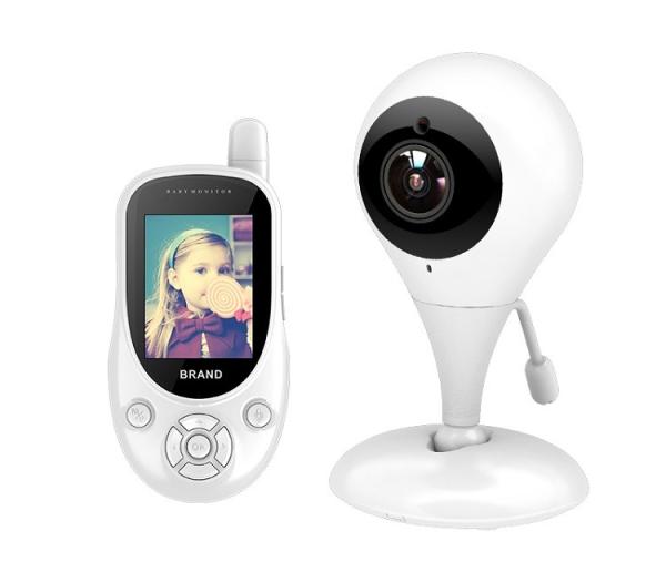Quality 720p 2.4" Remote Dog Camera Night Vision Two Way Video Pet Monitor Temperature Sensor for sale