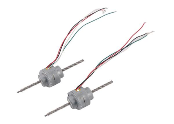 Quality Miniature Stepper Motor 7.5 Degree 25mm Non Captive With Run Through Lead Screw for sale