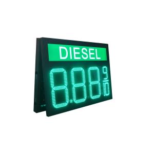 China 6''-72'' Panel Size Fuel Station Pylon Sign LED 7 Segment LED Board Gas Light Display wholesale
