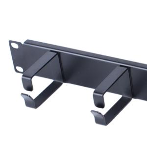 Customizable 4 Ports Cable Management for Structure Cabling System in 19 Inch Length