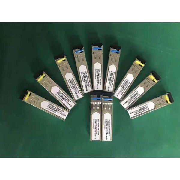 1.25G Single Mode SFP Fiber Module Transceiver With LC Connector OEM Service 20km