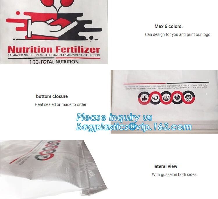 25kg 50kg white recycled agriculture pp woven bag bopp laminated pp woven bags china manufacturers,,flour,rice,fertilize