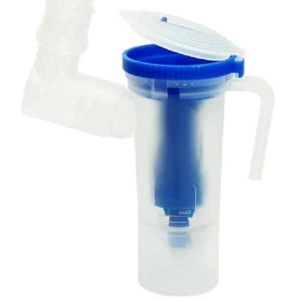 Quality Disposable Medical Inhalator Bi Valve Nebulizer Cup For Compressor Nebulizer for sale