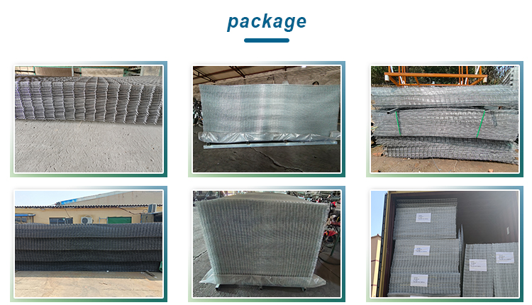 Building Mesh Galvanized Welded Wire Mesh Panel for Gabion Wall Width 0.5-3m Galvanized