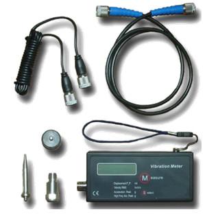 Quality Low Frequency Handheld Vibration Monitor 1Hz-10kHz Vibration Displacement HGS-908L for sale
