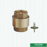 Customized Heavier Type Non Return One Way In-Line Brass Spring Check Valve With