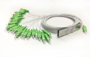 China PLC 1x32 1:32 1*32 PLC Optical Splitter Mini Steel Tube SC Connector 0.9mm LSZH on sale