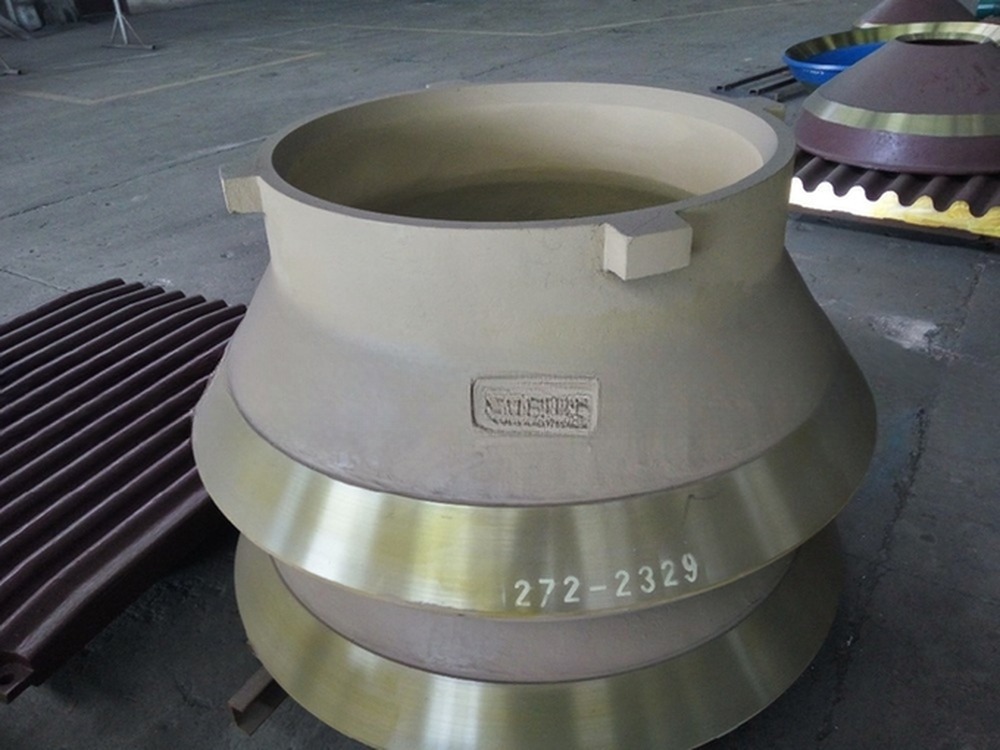 Forging Cone Crusher Spare Parts Crusher Wear Parts Bowl Liner for Energy Mining