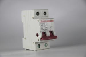 China VIS100 2P 63A Main Switch Isolating Circuit Breaker Household Function Disconnector Isolator 125A Top And Bottom Connect wholesale