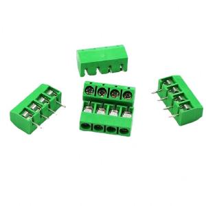 KF301-5.0-2P KF301-3P KF301-4P Pitch 5.0mm Straight Pin 2P Screw PCB Terminal Block Connector