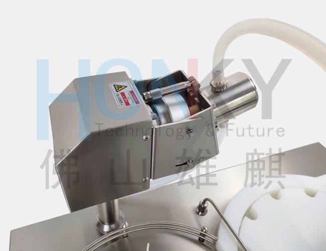 Automatic Desktop 15ml Vial Filling Capping Machine With Ceramic Pump