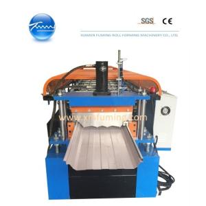 China Custom Lock Seam Roof Panel Roll Forming Machine Powerful Electrical wholesale