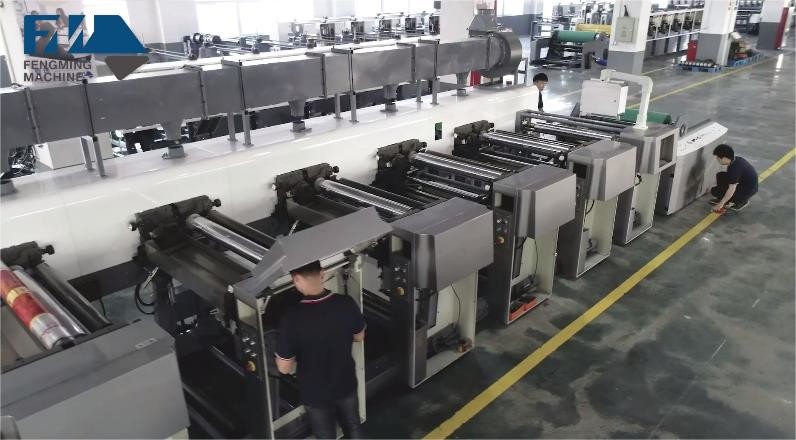 1350mm Printing Width Flexographic Printing Machine 240m/Min For Paper Printing