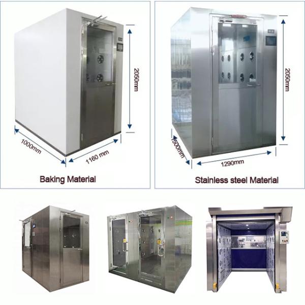 Customized ULPA Advanced Filtration Automatic Rolling Door Cargo Air Shower