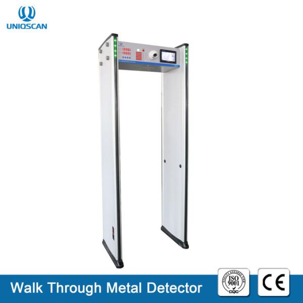 6 Zones Walk Through Security Body Scanner Door Frame Archway Metal Detector Gate With High Resolution CCTV Camera / DVR